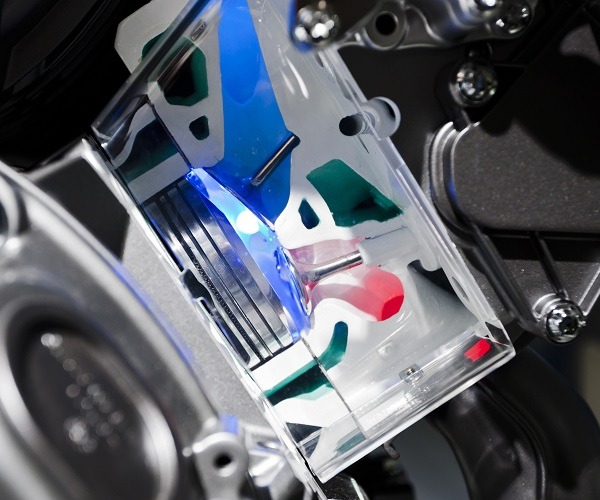 Auto Motorzylinder Nahaufnahme